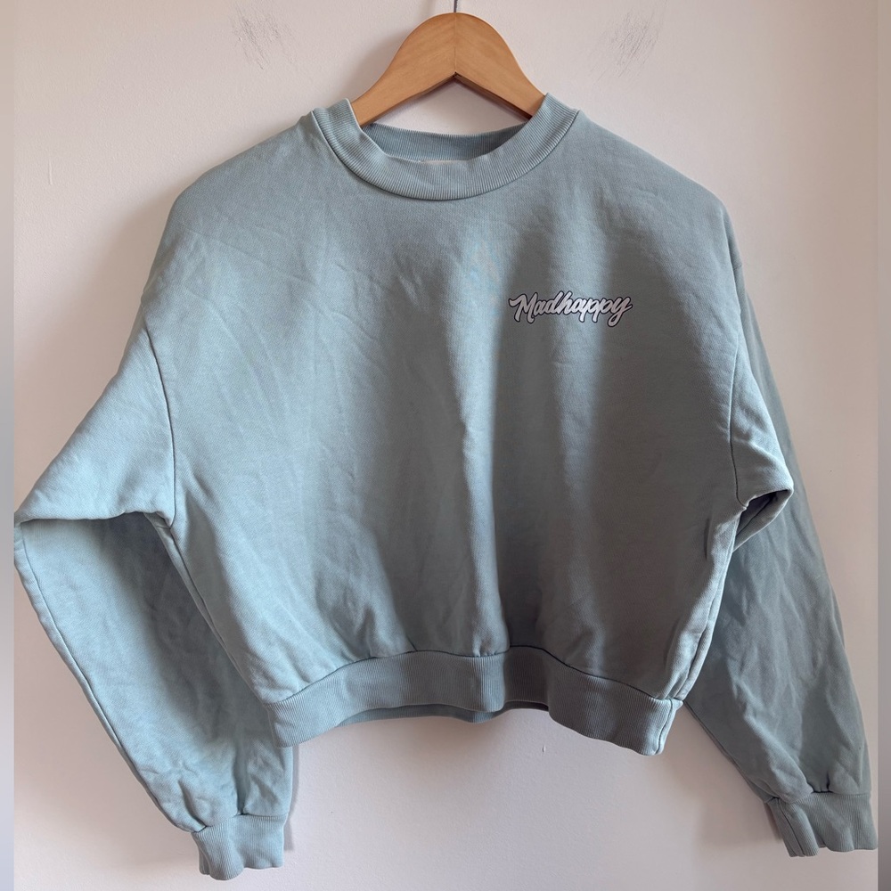 Madhappy Campus Essential Cropped Crewneck Sweater
